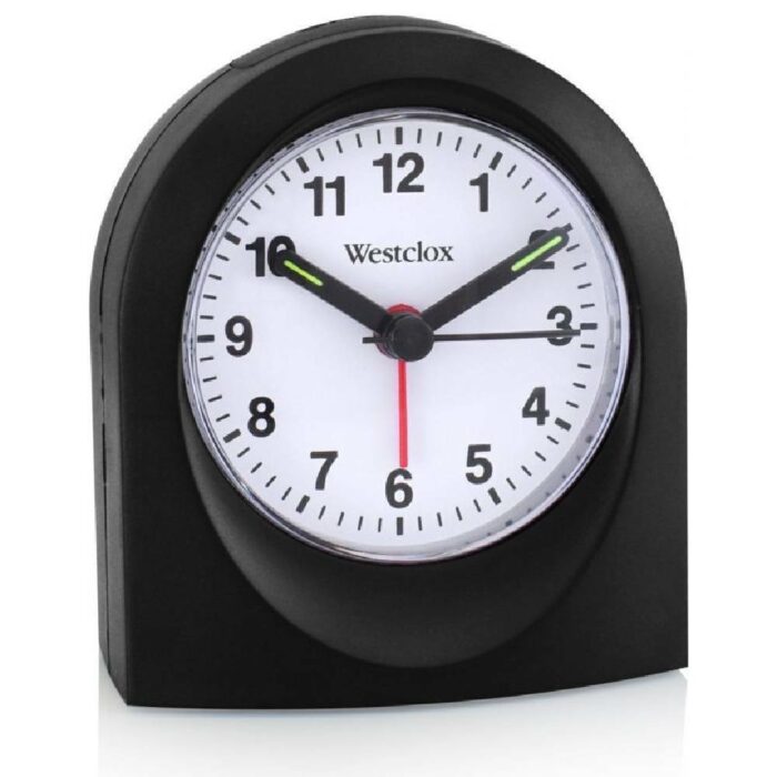 Westclox Quartz Alarm Clock Black Travel Size Hidden Camera 128GB